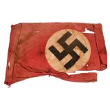 WWII US CAPTURED GERMAN NSDAP BANNER