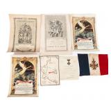 WWI US MARINE CORPS & FRENCH ARMY CITATIONS