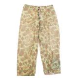 WWII USMC P44 FROGSKIN CAMOUFLAGE HBT TROUSERS