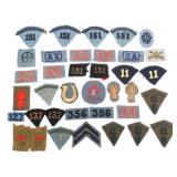 WWI - WWII FRENCH ARMY REGIMENTAL COLLAR INSIGNIA