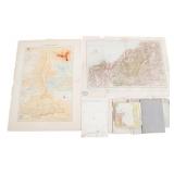 PRE-WWI - WWII FRENCH MILITARY & CIVILIAN MAPS