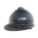 WWI FRENCH CHASSEUR A PIED M15 ADRIAN HELMET