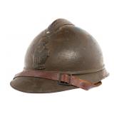 WWI FRENCH SAPEUR ENGINEERS M15 ADRIAN HELMET