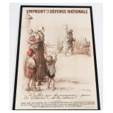 WWI FRENCH HOMEFRONT POSTER