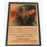 WWI FRENCH WAR LOAN HOMEFRONT POSTER