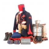 WWI FRENCH ARMY 2nd ZOUAVE REGIMENT UNIFORM & GEAR