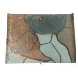 WWI GERMAN ARMY TRENCH SNIPER SHIELD WITH PEEPHOLE