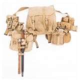 WWI BRITISH ARMY M1908 COMBAT FIELD GEAR SET