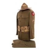 WWI US AEF 84th DIVISION ENGINEER UNIFORM SET