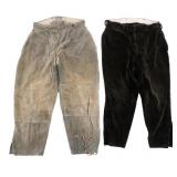 WWI FRENCH M1914 REGULATION & NON-REG. BREECHES