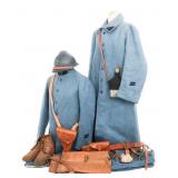 WWI FRENCH 7th HUSSAR RGT HORIZON BLUE UNIFORM