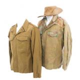 INDOCHINA WAR ARVN P47 THEATER MADE HAT & JACKETS