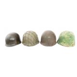 COLD WAR US ARMY M1 COMBAT HELMETS