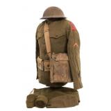 WWI US ARMY 82nd DIVISION UNIFORM GROUPING