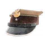 WWII POLISH ARMY OFFICER ROGATYWKA PEAKED CAP