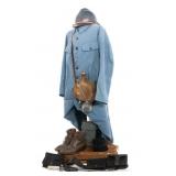 WWI FRENCH 24th INF CAPOTE POIRET TYPE 3 & GEAR