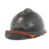WWI FRENCH ARTILLERY CHAPLAIN M15 ADRIAN HELMET