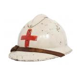 WWII FRENCH MEDIC M26 ADRIAN HELMET
