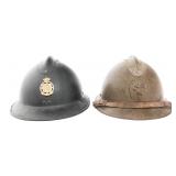 WWII BELGIAN INF. & CIVIL DEFENSE M26/31 HELMETS