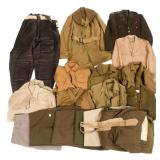WWII - COLD WAR US WINTER & DRESS UNIFORM ITEMS