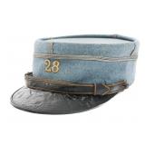 WWI FRENCH CAVALRY OFFICER M1914 HORIZON BLUE KEPI