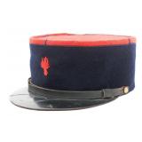 WWII FRENCH FOREIGN LEGION M1935 ENLISTED KEPI