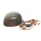 WWII FRENCH ARTILLERY M1935 TANKER HELMET