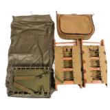 WWII US ARMY UNIFORM BAGS & WOODEN BACKPACK FRAMES
