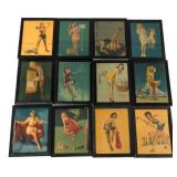 WWII US PIN UP SMALL POSTERS