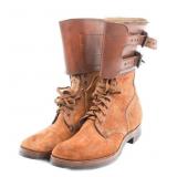 WWII US ARMY M43 DOUBLE BUCKLE COMBAT BOOTS
