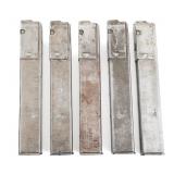 UK STEN 9x19mm CALIBER MACHINE GUN MAGAZINES