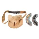 WWI FRENCH CHAUCHAT MAGAZINES & BAG