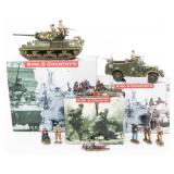 KING & COUNTRY 60MM COLLECTIBLE FIGURES & VEHICLES