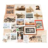 WWII US & FRENCH POSTERS, PICTURES & EPHEMERA