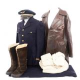 WWII FRENCH NORMANDIE-NIEMEN PILOT UNIFORM SET