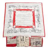 19th C. FRENCH MILITARY INSTRUCTION HANDKERCHIEFS