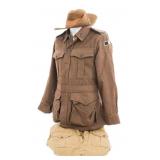 WWII NAMED AUSTRALIAN SIGNAL CORPS UNIFORM