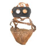 WWI FRENCH M1916 TAMPON MASK & LUNETTES