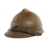 WWI FRENCH AFRICAN INFANTRY M15 ADRIAN HELMET