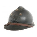 WWI FRENCH 3-STAR ARTILLERY GENERAL M15 HELMET