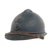 WWI FRENCH COLONIAL INFANTRY ADRIAN M15 HELMET