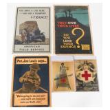 WWI - WWII US ARMED FORCES HOMEFRONT POSTERS