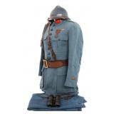 WWI FRENCH 21st ARTILLERY OFFICER UNIFORM SET
