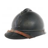 WWI FRENCH CORPS OF ENGINEER M15 ADRIAN HELMET
