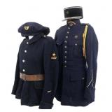 WWII FRENCH CHASSEUR A PIED EM/SENIOR NCO UNIFORMS