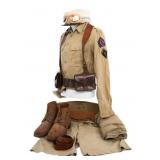 WWII FRENCH FOREIGN LEGION 2nd DB UNIFORM SET