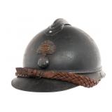 WWII FRENCH INFANTRY COMMANDANT M15 HELMET