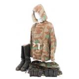 WWII GERMAN LUFTWAFFE & HEER CAMOUFLAGE ITEMS