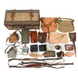 WWI FRENCH OFFICER TRUNK & FIELD GEAR