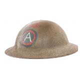 WWI US AEF 3rd ARMY ORDNANCE M1917 COMBAT HELMET